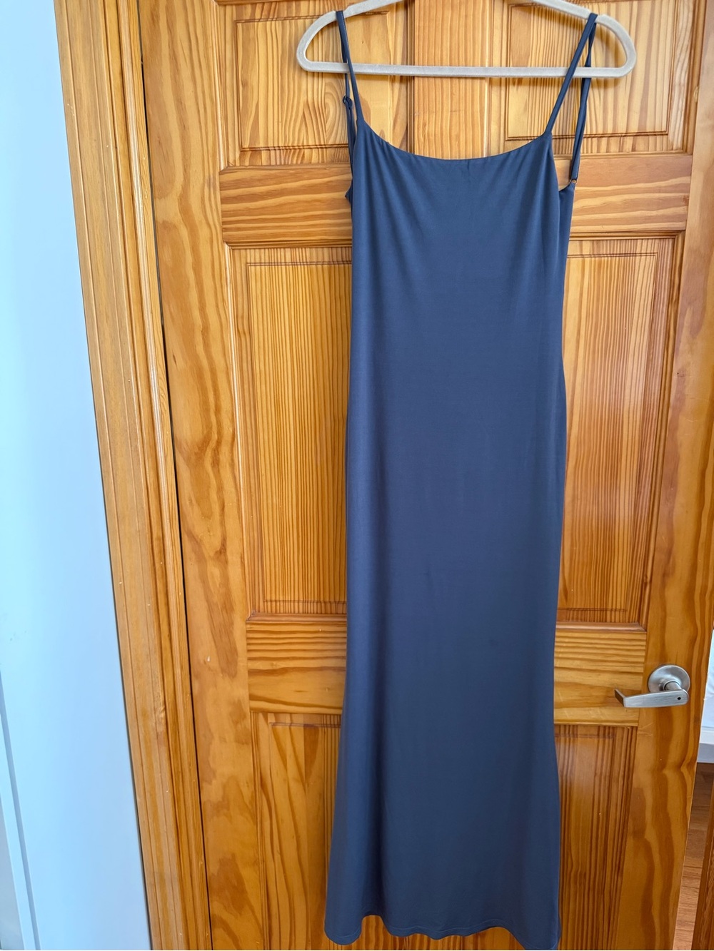 Reformation Averil Knit Grey Maxi Dress - S - Picture 5 of 6